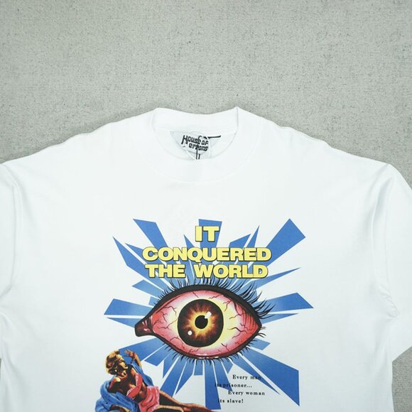 House of Errors White It Conquered The World Eyes T Shirt - Picture 5 of 11